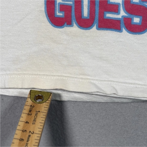 Vintage 1998 Looney Tunes Cropped Shirt Women’s Large White Sylvester And Tweet - Picture 5 of 13